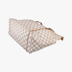 Pre-owned Louis Vuitton TOTALLY MM Azur Damier Canvas N51262 handbag | stylenewstar