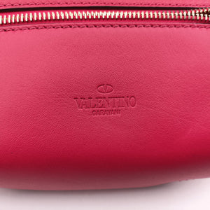 Vintage Valentino Rockstud Red Velvet bum bag/waist bag | stylenewstar