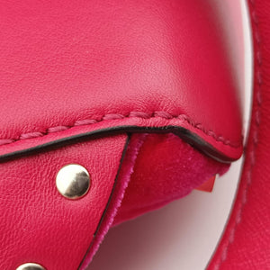 Vintage Valentino Rockstud Red Velvet bum bag/waist bag | stylenewstar