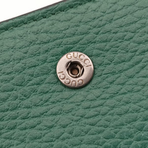 Pre-owned Gucci Dionysus Green Leather 476432 shoulderbag | stylenewstar