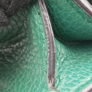Pre-owned Gucci Dionysus Green Leather 476432 shoulderbag | stylenewstar