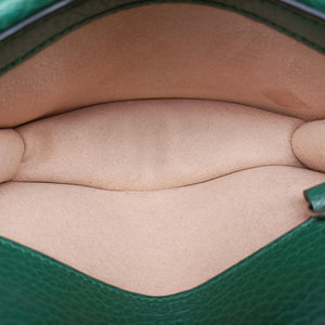 Pre-owned Gucci Dionysus Green Leather 476432 shoulderbag | stylenewstar