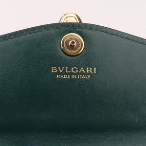 Secondhand Bvlgari SERPENTI FOREVER Green Leather shoulderbag | stylenewstar