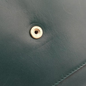 Secondhand Bvlgari SERPENTI FOREVER Green Leather shoulderbag | stylenewstar
