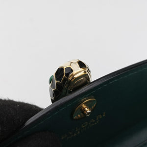 Secondhand Bvlgari SERPENTI FOREVER Green Leather shoulderbag | stylenewstar
