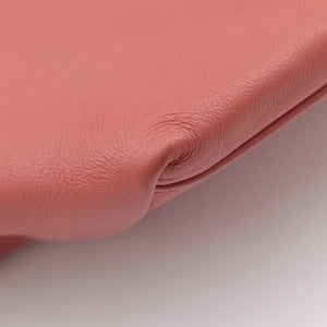 Pre-owned Bottega Veneta Intrecciato Coral Pink Lambskin shoulderbag | stylenewstar