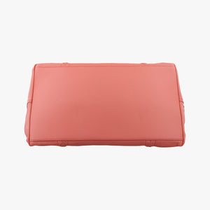 Pre-owned Bottega Veneta Intrecciato Coral Pink Lambskin shoulderbag | stylenewstar