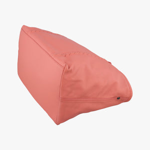 Pre-owned Bottega Veneta Intrecciato Coral Pink Lambskin shoulderbag | stylenewstar