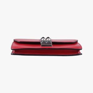 Secondhand Prada Elektra Studded Red Leather IDH061 shoulderbag | stylenewstar