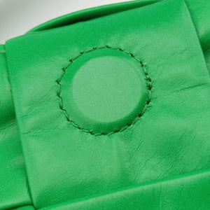 Pre-owned Bottega Veneta candy cassette Green Leather shoulderbag | stylenewstar