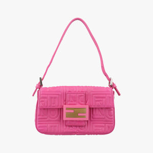 Vintage Fendi BAGUETTE Rose Leather 8BK060 shoulderbag | stylenewstar