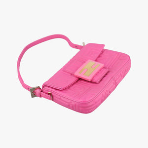 Vintage Fendi BAGUETTE Rose Leather 8BK060 shoulderbag | stylenewstar