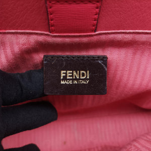Vintage Fendi Petite 2 JOURS pink Leather 8BH250 shoulderbag | stylenewstar