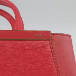 Vintage Fendi Petite 2 JOURS pink Leather 8BH250 shoulderbag | stylenewstar