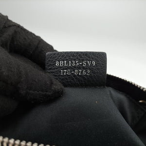 Pre-owned Fendi By the Way Black Leather 8BL135 shoulderbag | stylenewstar