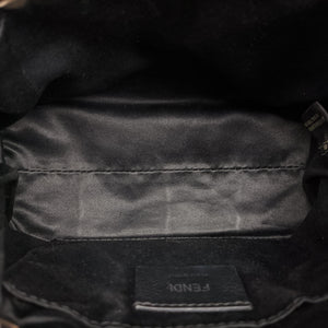 Pre-owned Fendi By the Way Black Leather 8BL135 shoulderbag | stylenewstar