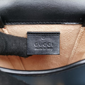 Vintage Gucci Horsebit 1955 Black Leather 625615 shoulderbag | stylenewstar