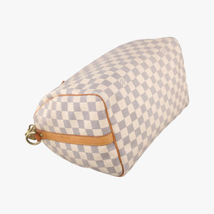 Pre-owned Louis Vuitton Speedy30 Azur Damier Canvas N41533 shoulderbag | stylenewstar
