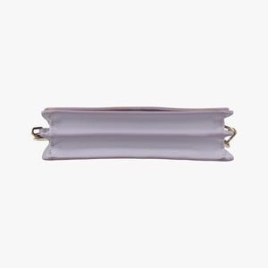 Pre-owned Prada Logo Chain Purple SAFFIANO Leather BT1035 shoulderbag | stylenewstar