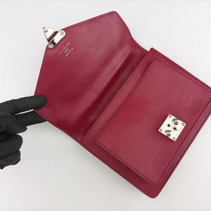 Pre-owned Louis Vuitton Monceau BB Fuchsia Epi M40783 shoulderbag | stylenewstar