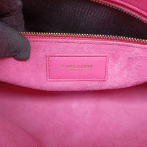 Pre-owned Yves Saint Laurent SAC DE JOUR Rose Leather 324823 shoulderbag | stylenewstar