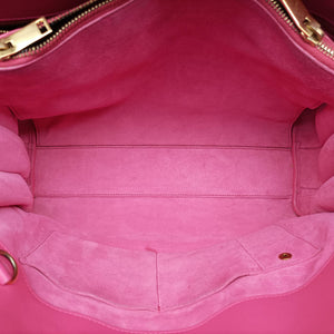 Pre-owned Yves Saint Laurent SAC DE JOUR Rose Leather 324823 shoulderbag | stylenewstar