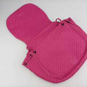 Pre-owned Bottega Veneta Intrecciato Rose lambskin shoulderbag | stylenewstar