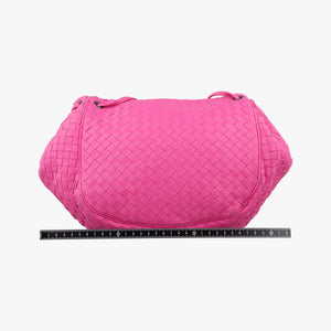 Pre-owned Bottega Veneta Intrecciato Rose lambskin shoulderbag | stylenewstar