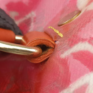 Pre-owned Louis Vuitton Weekender PM Rose×Multicolor Monogram Pulp M95734 handbag | stylenewstar