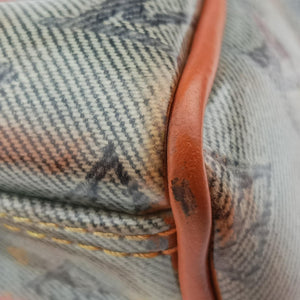 Pre-owned Louis Vuitton Weekender PM Rose×Multicolor Monogram Pulp M95734 handbag | stylenewstar