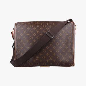 Pre-owned Louis Vuitton ABBESSES brown Monogram Canvas M45257 shoulderbag | stylenewstar