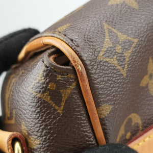 Pre-owned Louis Vuitton ABBESSES brown Monogram Canvas M45257 shoulderbag | stylenewstar