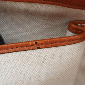 Secondhand Gucci Stirrup Brown leather 277514 handbag | stylenewstar