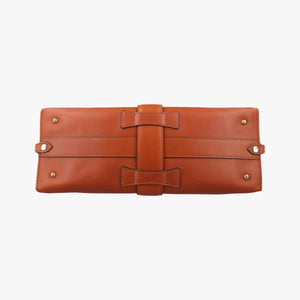 Secondhand Gucci Stirrup Brown leather 277514 handbag | stylenewstar