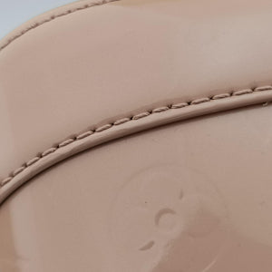 Pre-owned Louis Vuitton ALMA PM Rose Florentine Vernis M91614 handbag | stylenewstar