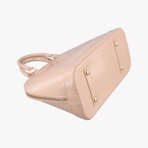 Pre-owned Louis Vuitton ALMA PM Rose Florentine Vernis M91614 handbag | stylenewstar