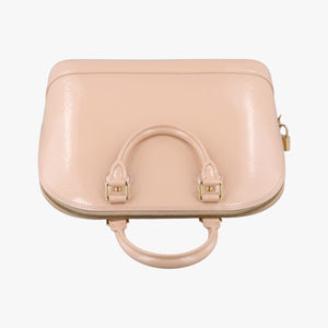 Pre-owned Louis Vuitton ALMA PM Rose Florentine Vernis M91614 handbag | stylenewstar