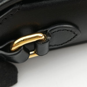 Secondhand Gucci Horsebit 1955 Black Leather 625615 shoulderbag | stylenewstar