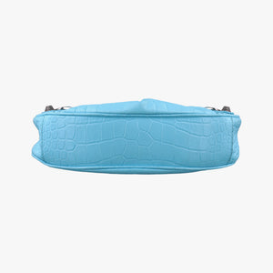 Vintage Balenciaga Le Cagole mini Blue fabric shoulderbag | stylenewstar