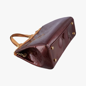 Pre-owned Louis Vuitton Brea GM AMARANTE Vernis M91616 shoulderbag | stylenewstar