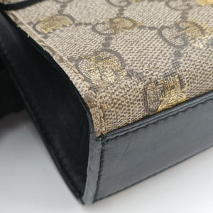 Pre-owned Gucci Padlock Brown PVC coated canvas 409487 shoulderbag | stylenewstar