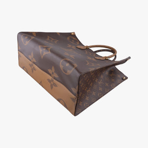 Pre-owned Louis Vuitton On the Go GM Brown Monogram Canvas M45320 shoulderbag | stylenewstar