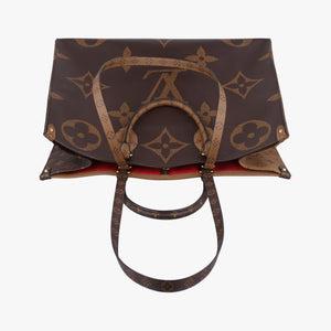 Pre-owned Louis Vuitton On the Go GM Brown Monogram Canvas M45320 shoulderbag | stylenewstar