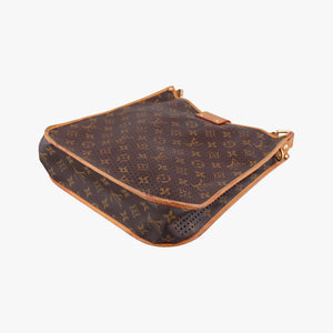 Vintage Louis Vuitton Musette brown×FUCHSIA Monogram Perforated M95172 shoulderbag | stylenewstar