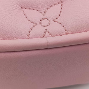 Pre-owned Louis Vuitton Pop My Heart Pouch pink Leather M82526 shoulderbag | stylenewstar