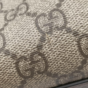 Pre-owned Gucci Ophidia GG Small Brown PVC coated canvas×Leather 524532 shoulderbag | stylenewstar