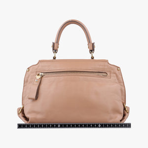 Pre-owned Ferragamo Sofia Beige Leather shoulderbag | stylenewstar