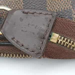 Pre-owned Louis Vuitton EVA EBENE Damier Canvas N55213 handbag | stylenewstar