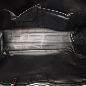 Pre-owned Gucci Emily Black Leather 295403 shoulderbag | stylenewstar