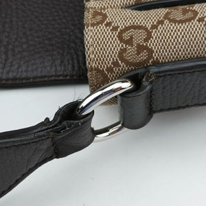 Vintage Gucci messenger Beige × brown GG canvas×Leather 449171 shoulderbag | stylenewstar